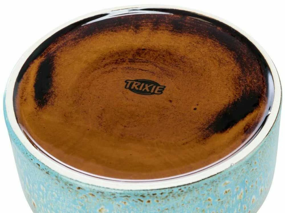 Trixie dubenėlis keramikinė, dla kota, mėlyna, 0.25 l/ 15 cm