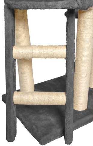Kačių medis 138 cm pilkas