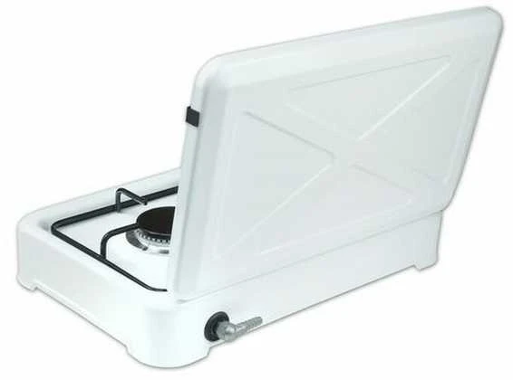 Ravanson K-02T kaitlentė Baltas Countertop Gas 2 zona(s)