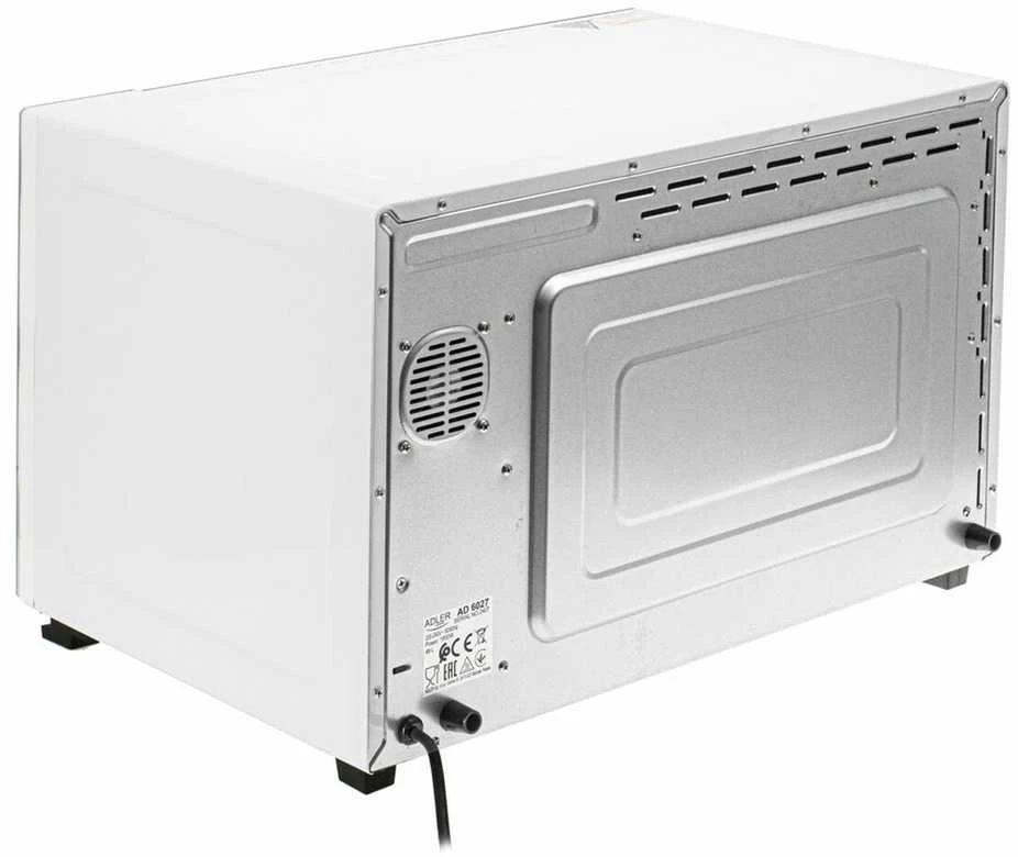 Adler Electric orkaitė | AD 6027 | 48 L | 1800 W | Baltas