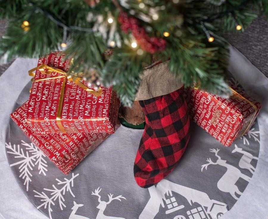 GoDan Kalėdinė languota kojinė "Christmas" (40,5cm)