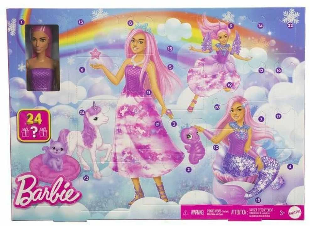 Barbie Fantasy advento kalendorius su 24 staigmenomis