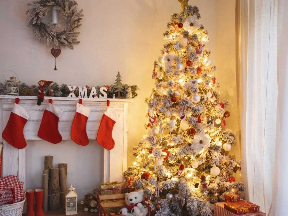 Kalėdinės lemputės vidaus naudojimui, 500 LED, šiltai baltos