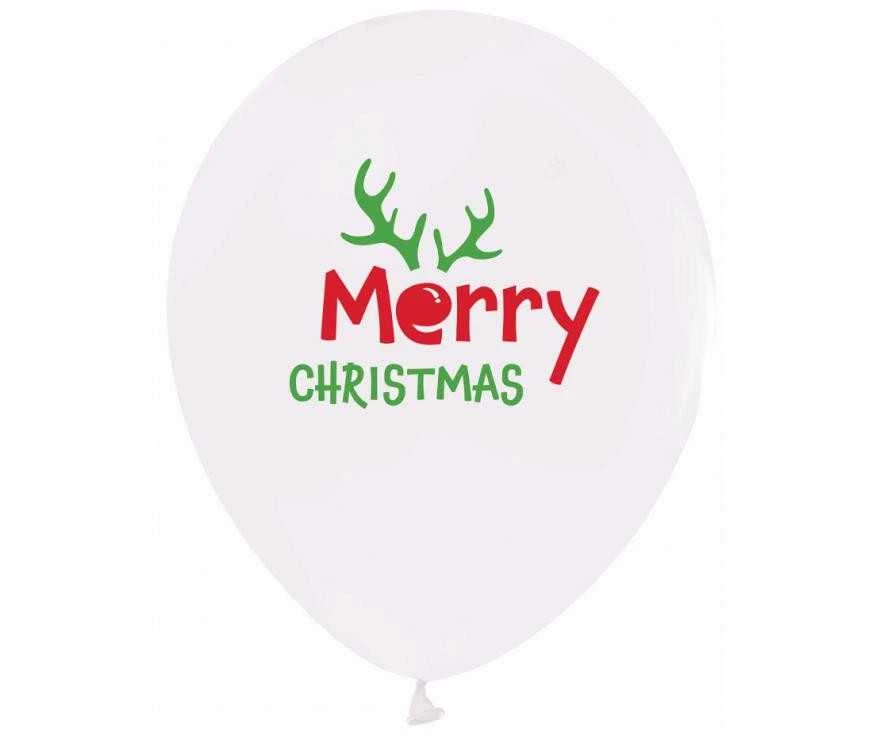 „GoDan“ balionai 12 colių „Merry Christmas“ su ragaisA5 GZ-MCH5 77879