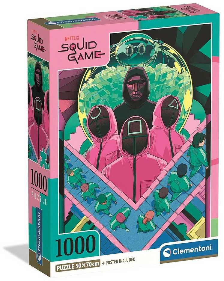 Clementoni Dėlionė 1000 vnt. - Squid Game: 2 sezonas