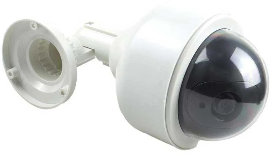 Kameros imitacija Speed Dome su LED ir laikikliu