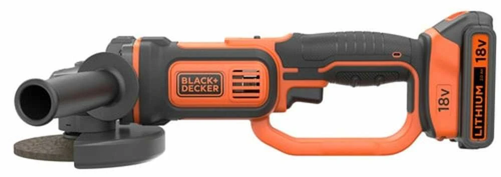 Kampinis šlifuoklis Black & Decker BCG720N-XJ (be akumuliatoriaus ir kroviklio)