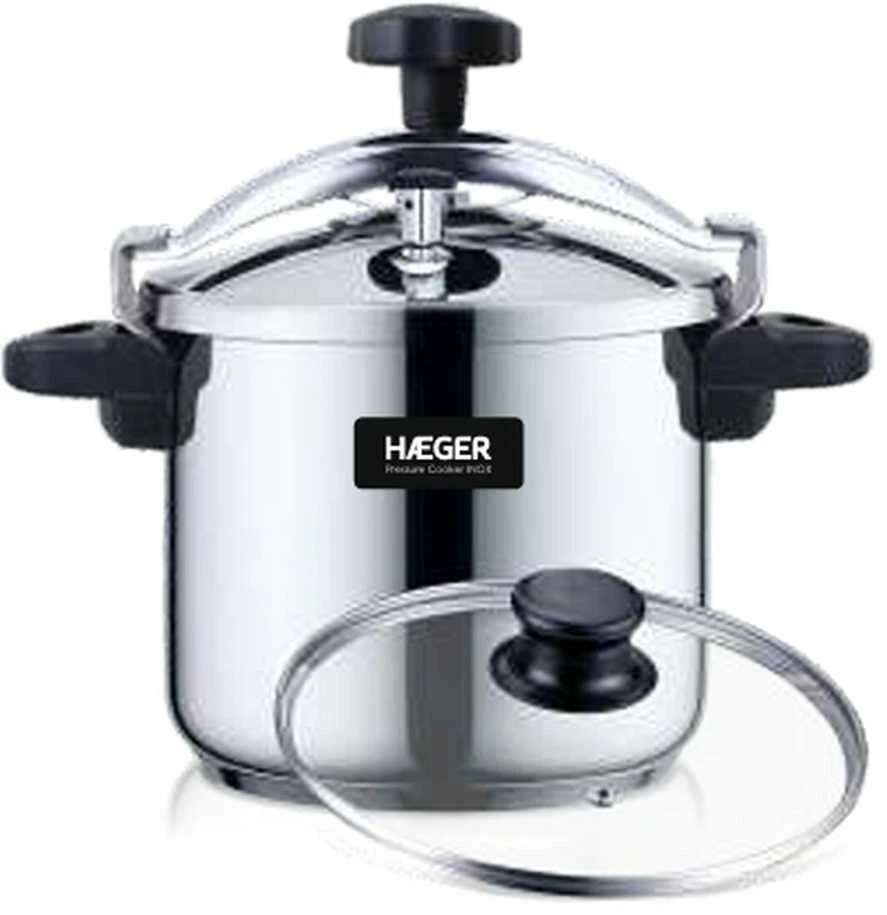 Haeger 10L greitpuodis su dviem skirtingais dangčiais