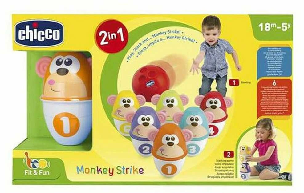 Chicco Fit Fun FIT & Linksmas žaidimas Monkey Strike, 00005228000000