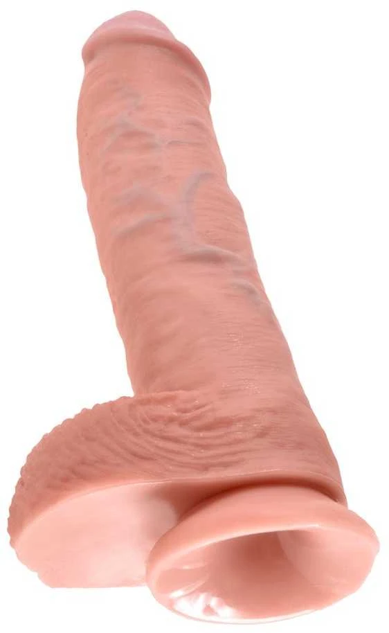Pipedream „King Cock“ kamuoliukai 10 colių 26,7 cm