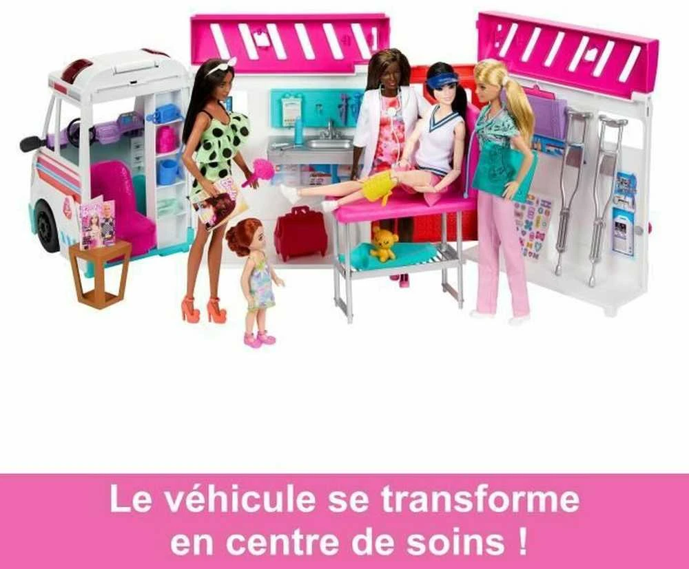 Mattel „Barbie Care Clinic“ greitosios pagalbos rinkinys