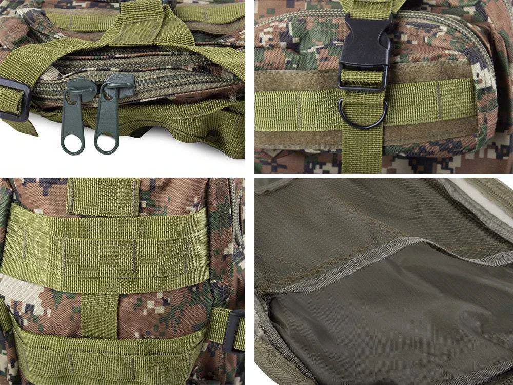Taktinė kuprinė 30L, žalia