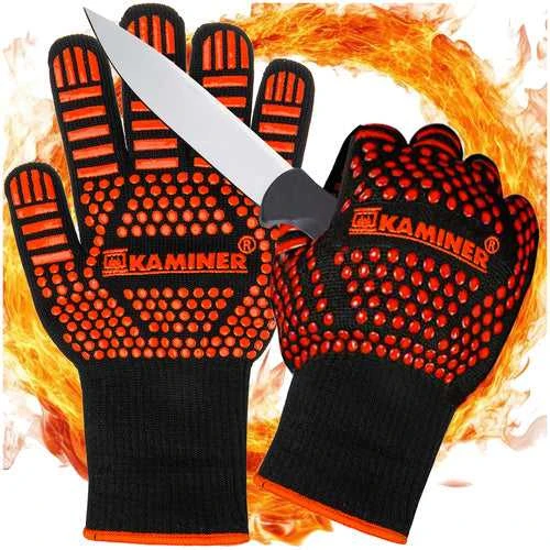 Kaminer Heat-resistant grill gloves 25416