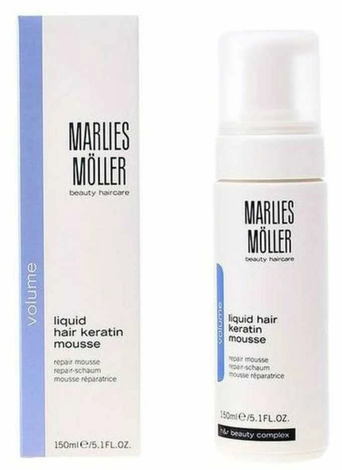 Marlies Moller Volume Liquid Hair Keratin Mousse Plaukų priežiūros putos 150ml