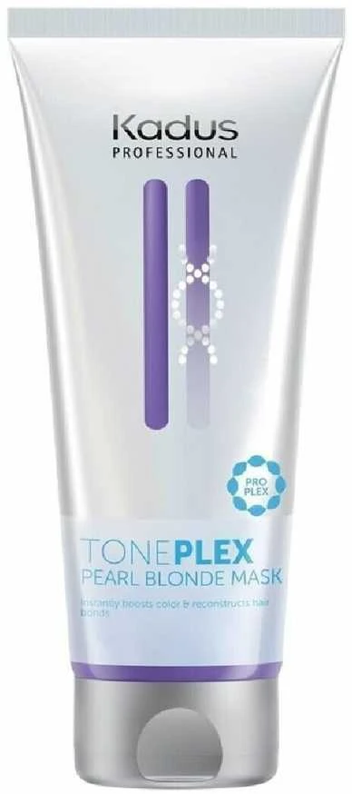 Pigmentuota kaukė plaukams Kadus Professional TONEPLEX Pearl Skirtas šviesiems plaukams Mask 200 ml