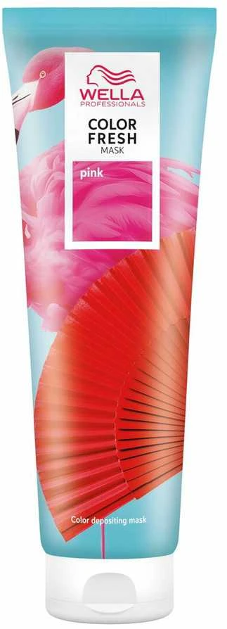 Wella Sebastian Professional Color Fresh kaukė plaukams, rožinė, 150 ml