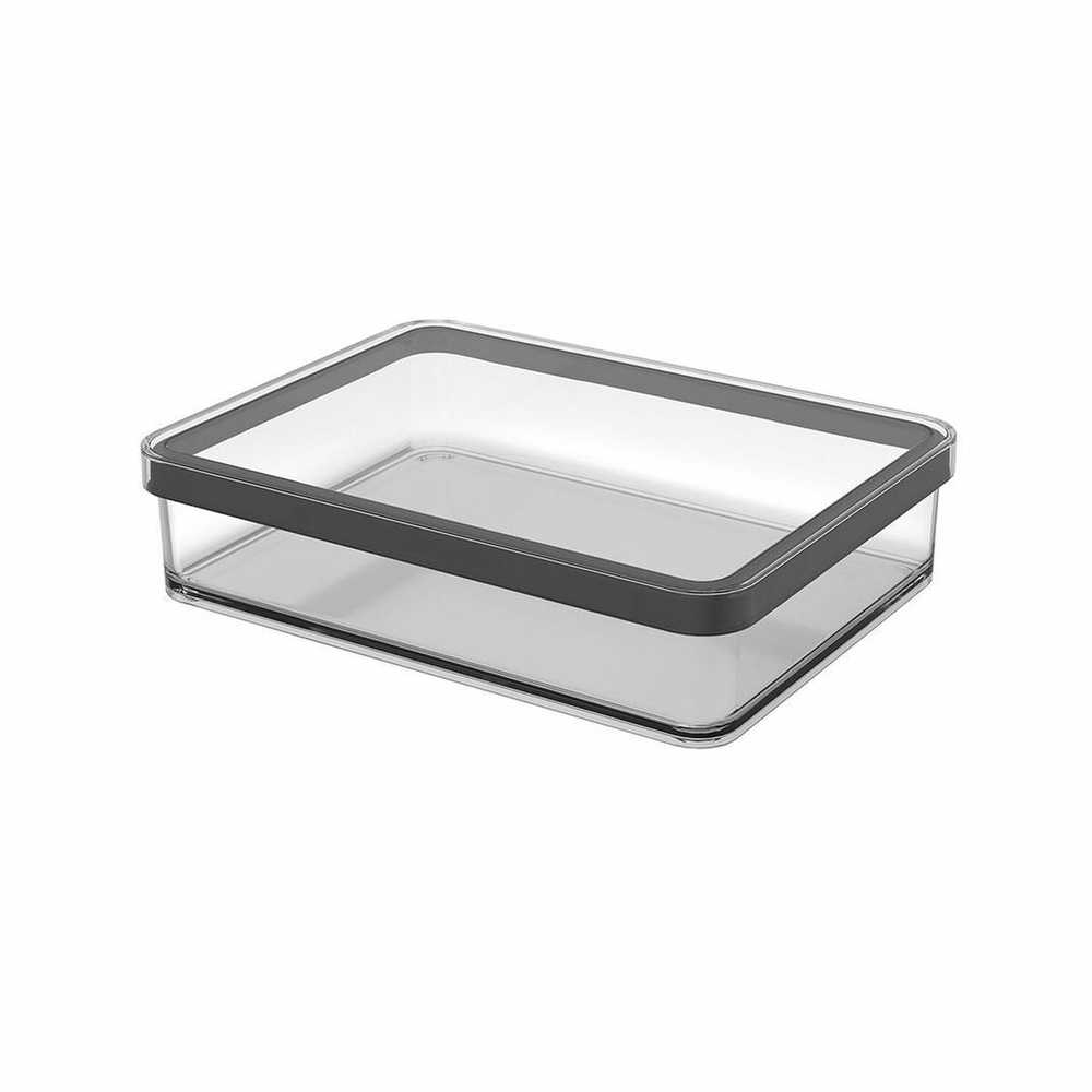 rotho Gyvūnų Skanėstų Dėžutė - LOFT 1L Skaidri/Juoda