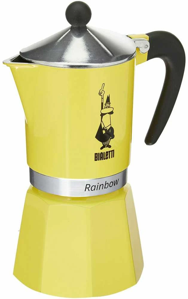 Kavos Aparatas - Bialetti Rainbow 6TZ 300 ml Geltonas