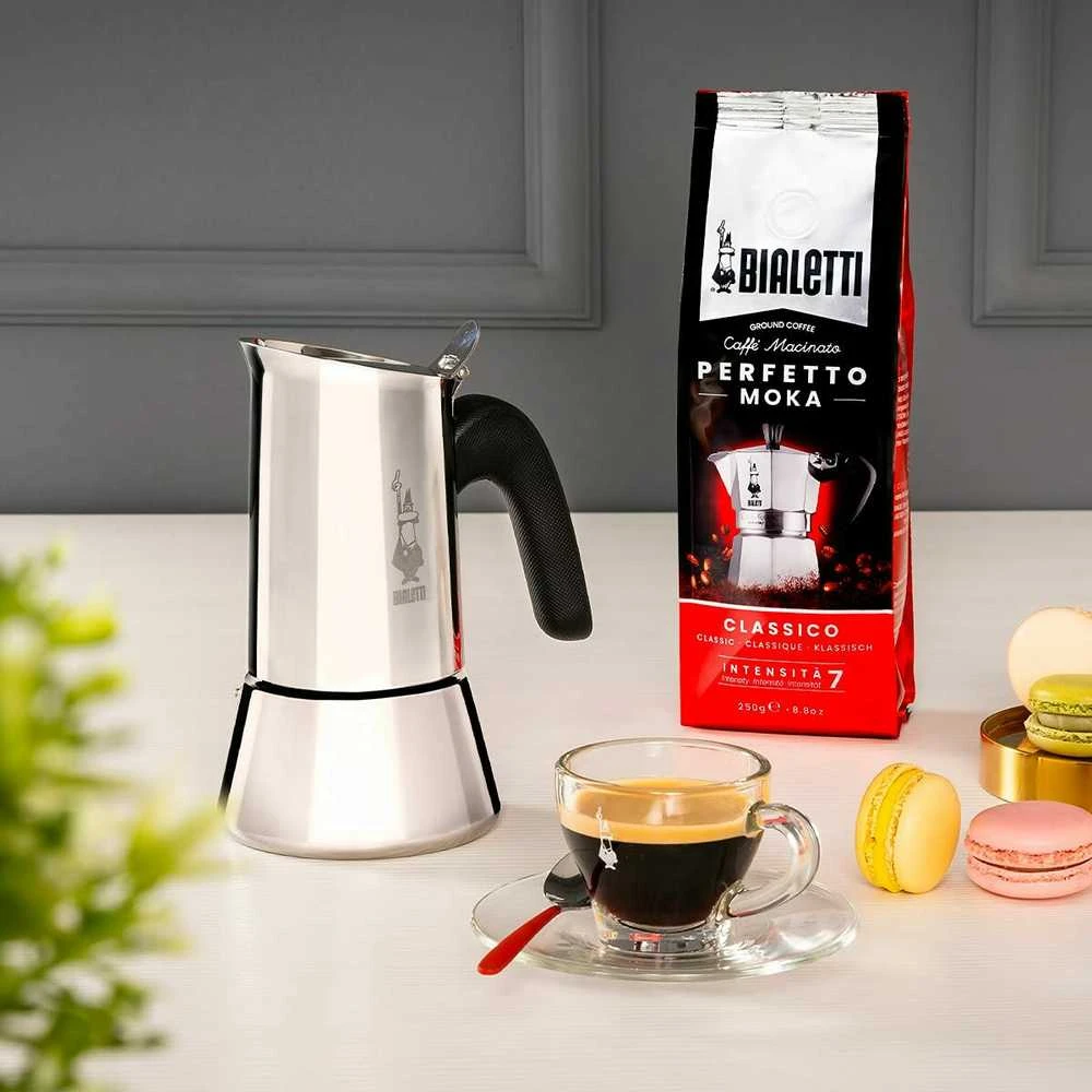 Bialetti Venus box Moka kavinukas 0.2 L Sidabrinis