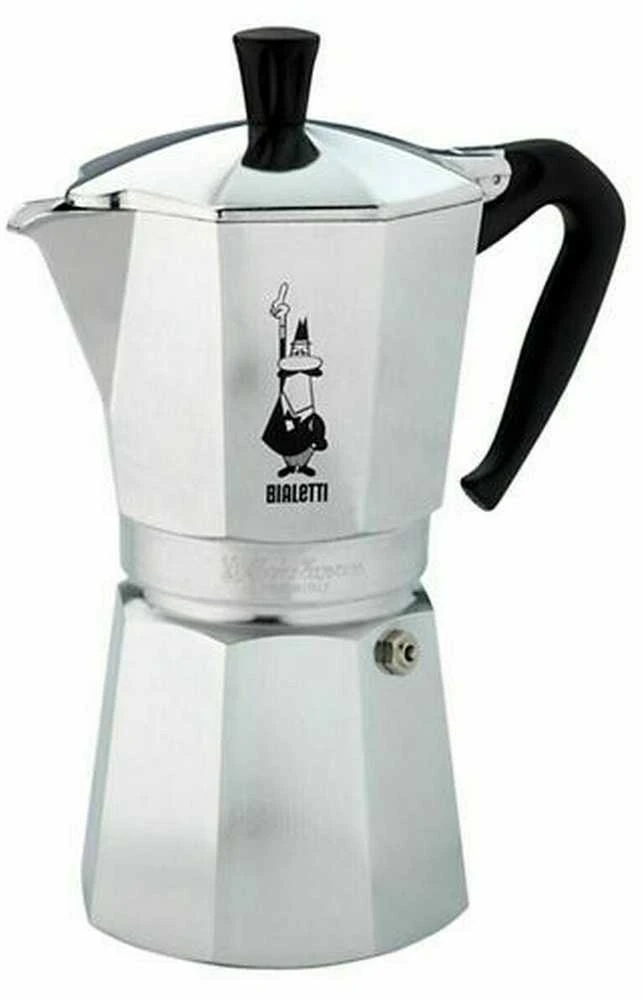 Bialetti Moka Express Moka kavinukas 0.775 L Aliuminio, Juodas