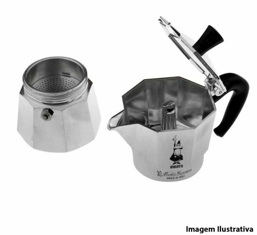 Kavos Aparatas - Bialetti Moka Express 0.2L Aliuminis Juodas