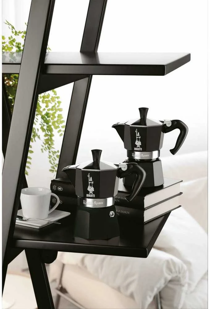 Moka kavinukas Bialetti Moka Express Juodas 3 cups