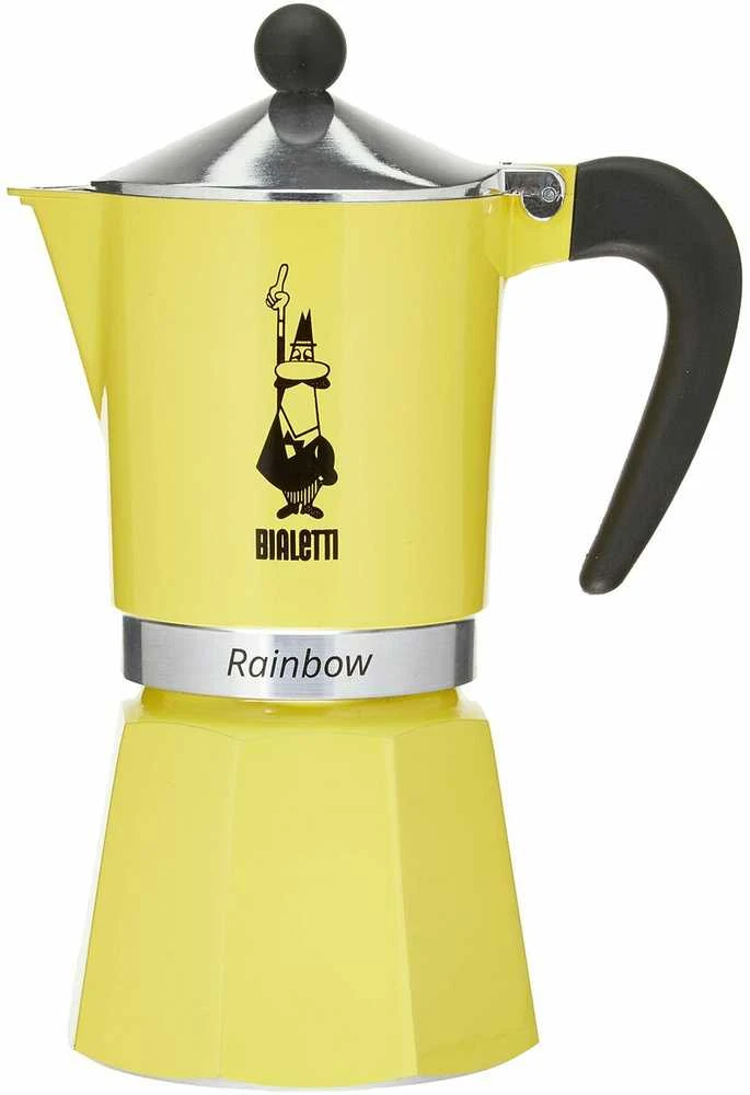 Kavos Aparatas - Bialetti Rainbow 6TZ 300 ml Geltonas