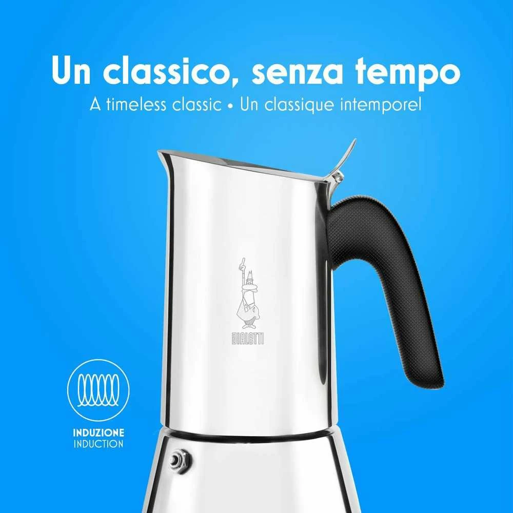 Bialetti Venus box Moka kavinukas 0.2 L Sidabrinis
