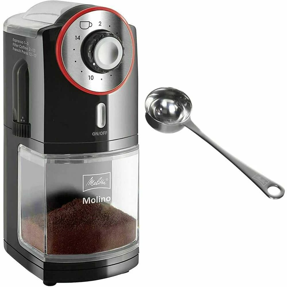 Kavamalė Melitta Molino 1019, juoda/raudona