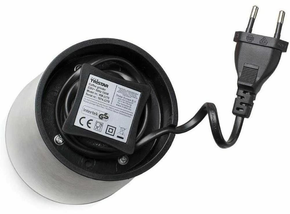 Tristar Kavamalė | KM-2270 | 150 W | Kavos pupelių talpa 70 g | Puodelių skaičius 10 vnt. | Nerūdijantis plienas