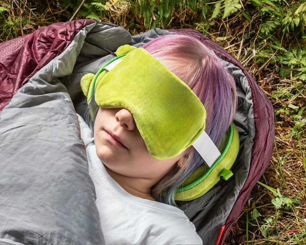 Kelioninė pagalvė su akių kauke EYE