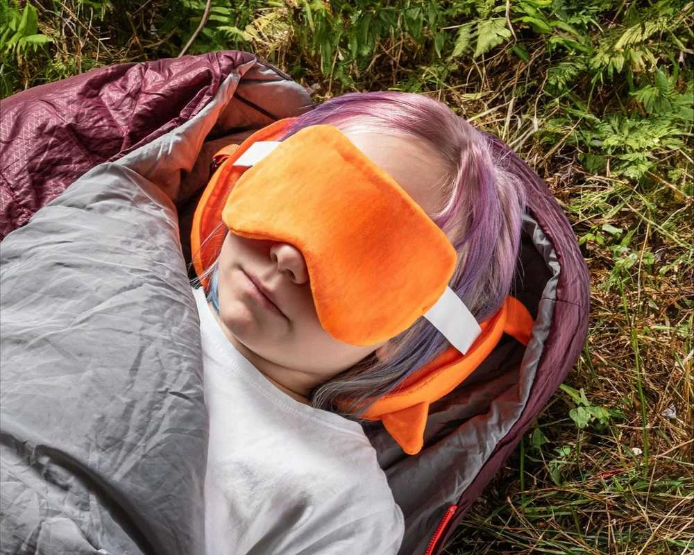 Kelioninė pagalvė su akių kauke FOX