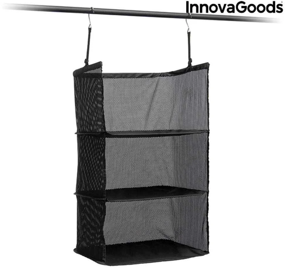Kelioninis Sulankstomas, nešiojamas, lentynos prietaisas bagažui organizuoti Sleekbag InnovaGoods