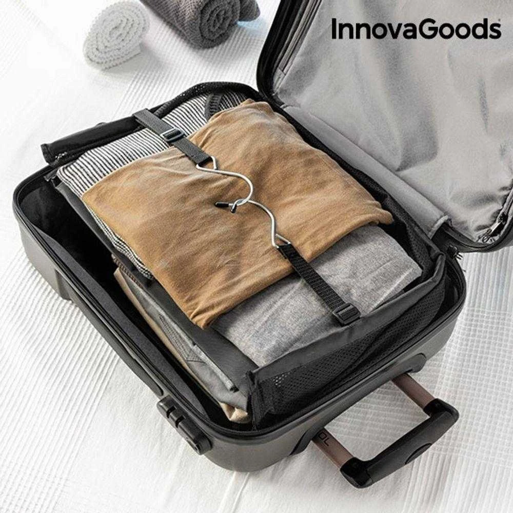 Kelioninis Sulankstomas, nešiojamas, lentynos prietaisas bagažui organizuoti Sleekbag InnovaGoods