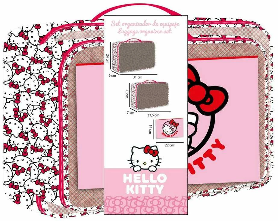 CERDÁ Hello Kitty Travel vanity case set