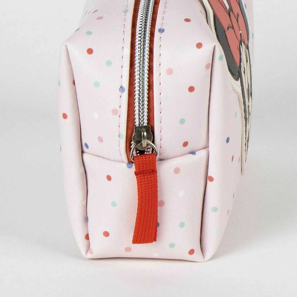 Kelionių reikmenų dėžutė Minnie Mouse Rožinė 100 % Poliuretanas 28 x 10 x 17,5 cm