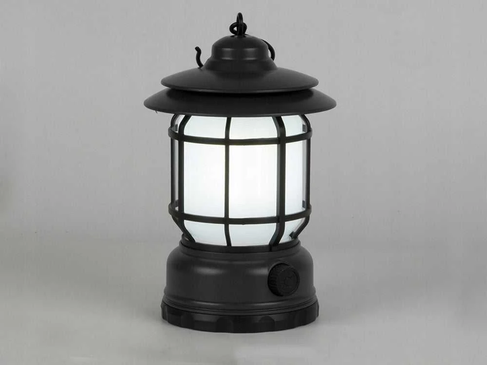 Kempingo lempa LED su akumuliatorium ir USB