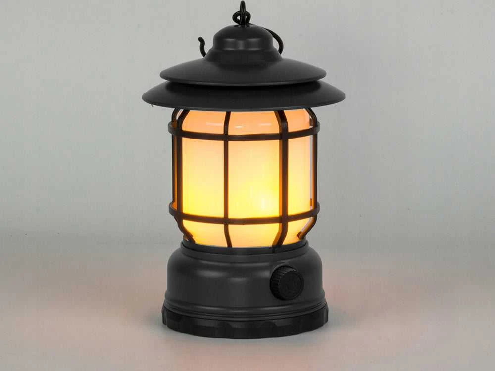 Kempingo lempa LED su akumuliatorium ir USB