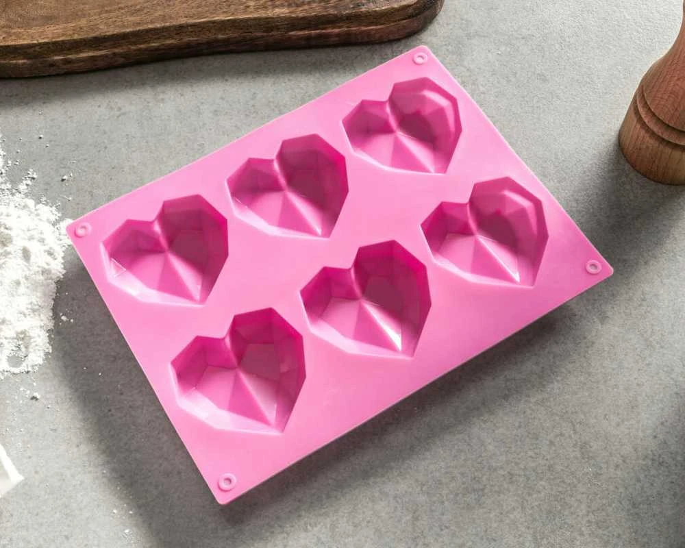 Kepame keksiukus formelėse 3D ŠIRDELĖ