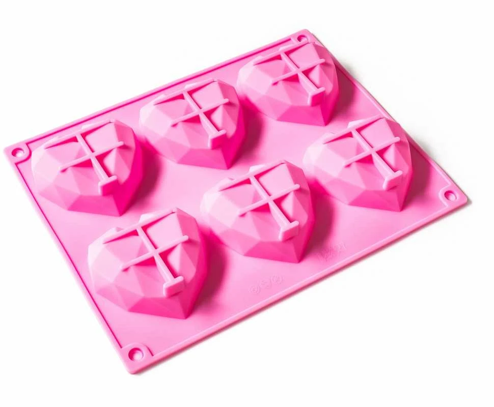 Kepame keksiukus formelėse 3D ŠIRDELĖ