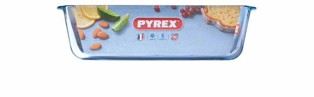 Stiklinis kepimo indas su rankenomis PYREX Bake&Enjoy 1.5L/28x12x7.5cm kepalo formos