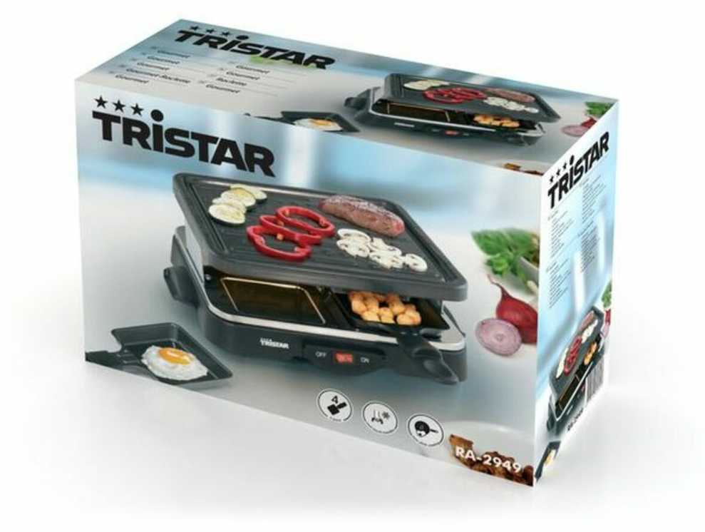 Tristar raclette grilis 4 asmenims, 500 W, 27 cm, RA-2949