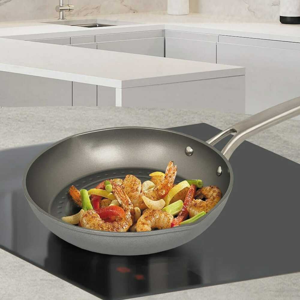 Smart frying pan MAESTRO MR-1202 (MR-1202-26) 26 cm Juodas, Pilkas