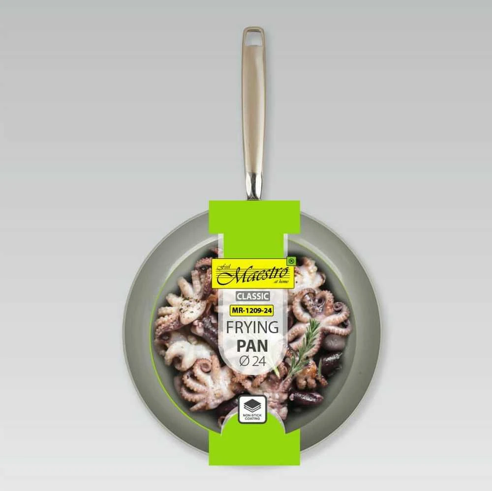Frying pan MAESTRO MR-1209 (MR-1209-24) 24 cm Pilkas