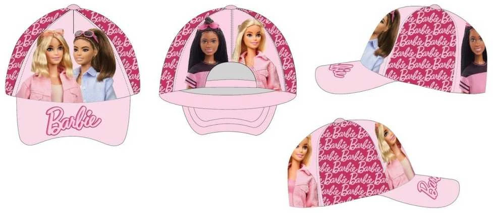 Kepurė Barbie nuostabi vaikiška beisbolo kepuraitė 54 cm