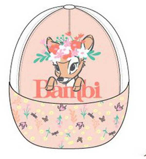 Kepurė Disney Bambi Blossom kūdikio beisbolo kepuraitė 48 cm