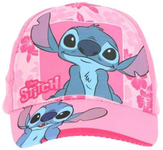Kepurė Disney Lilo ir Stitch vaikiška beisbolo kepuraitė „Saldžioji rožė“ 52 cm