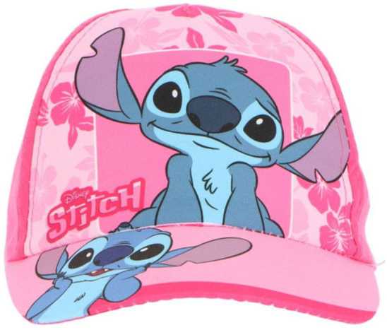 Kepurė Disney Lilo ir Stitch vaikiška beisbolo kepuraitė su saldžiai rožine spalva, 54 cm
