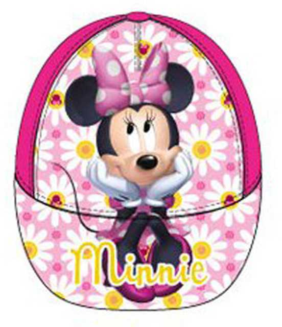 Kepurė Disney Minnie Flower vaikiška beisbolo kepuraitė 54 cm