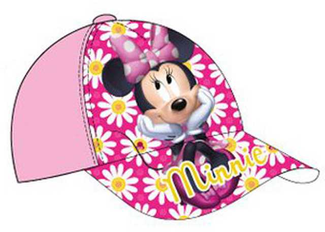 Kepurė Disney Minnie Flower vaikiška beisbolo kepuraitė 52 cm